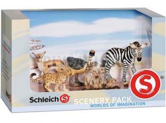 Schleich - Set - Mláďatá divokých zvierat